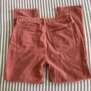 Pacsun Blush Pink Corduroy Mom Jeans Size 28